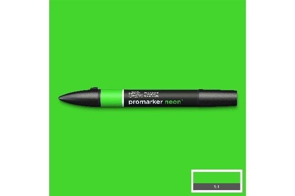 Neonmarker lysande grön