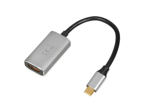 iBOX - Video adapter - USB-C hann til HDMI hunn - sølv