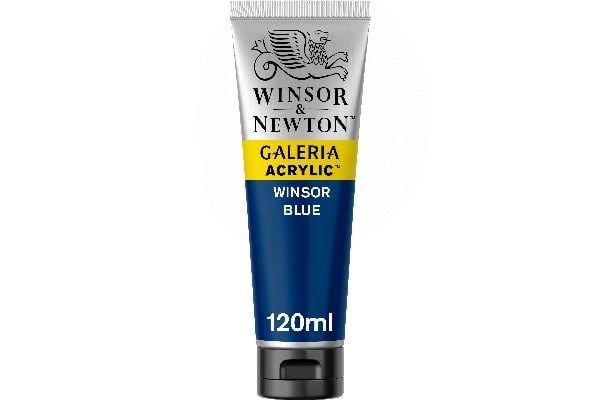 Winsor & Newton Galeria, 120 ml, Blå, Rør