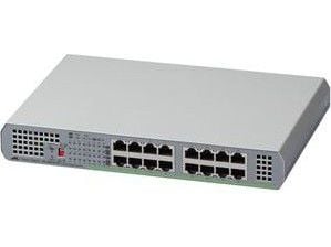 Allied Telesis CentreCOM AT-GS910/16 - Switch - ikke-styrt - 16 x 10/100/1000 - stasjonær