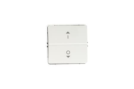 Tryk, L-Sense BT, 2 tryk, FUGA®, ZGP, Trådløs tænd/sluk og dæmpefunktion, Strøm og batteriløs drift, Tangent med symboler, Hvid