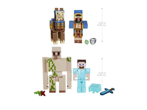 Minecraft Core Firgure 2-pack - Assorted