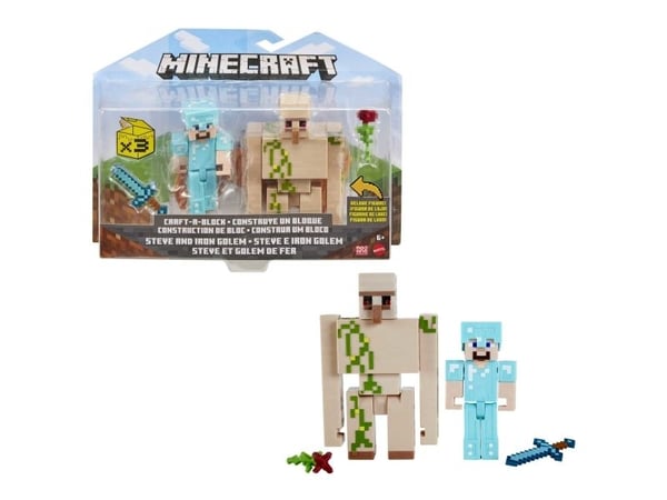 Minecraft Core Firgure 2-pack - Assorted