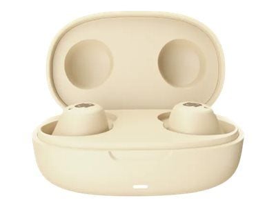 Urbanista Lisbon - True wireless-hörlurar med mikrofon - inuti örat - Bluetooth - krämvit