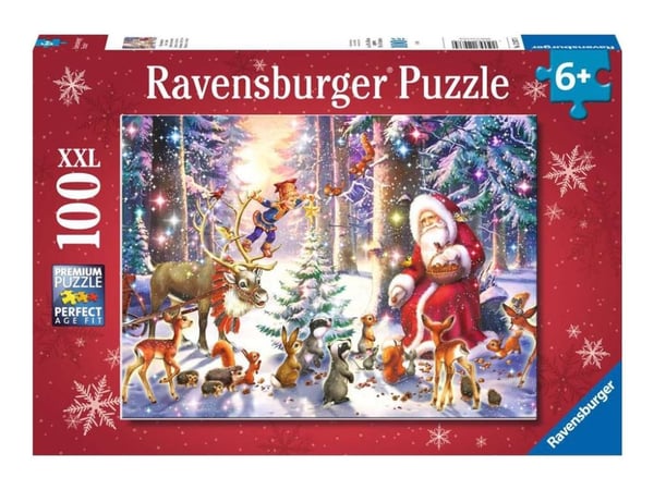 Ravensburger XXL - Skogsjul - pussel - 100 delar