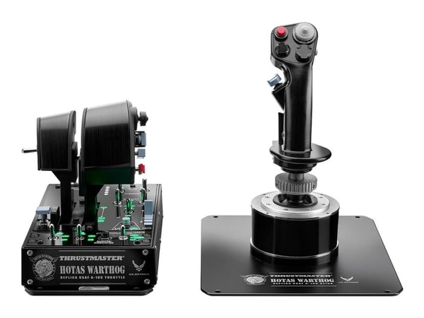 Thrustmaster HOTAS Warthog - Joystick og gasspedal - kablet - for PC