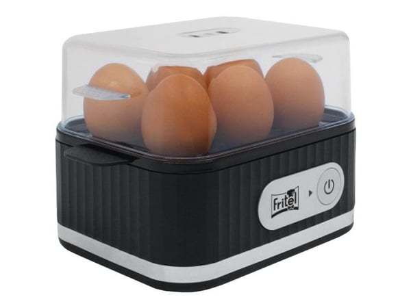 FRITEL Family EC 1475 - Eggkoker - 400 W - svart/transparent