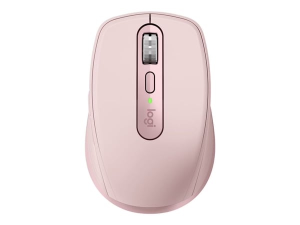 Logitech MX Anywhere 3S, langaton Bluetooth, yhteensopiva Logi Bolt -vastaanottimen kanssa, 8K DPI-anturi, Rose -väri