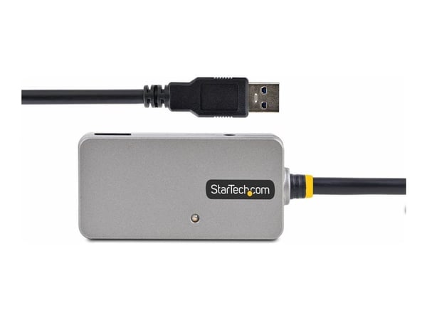 Startech USB Extender Hub, 10m USB 3.0 Extension Cable with 4-Port USB Hub, Active/Bus Powered USB Repeater Cable, Optional 20W Power Supply Includ...