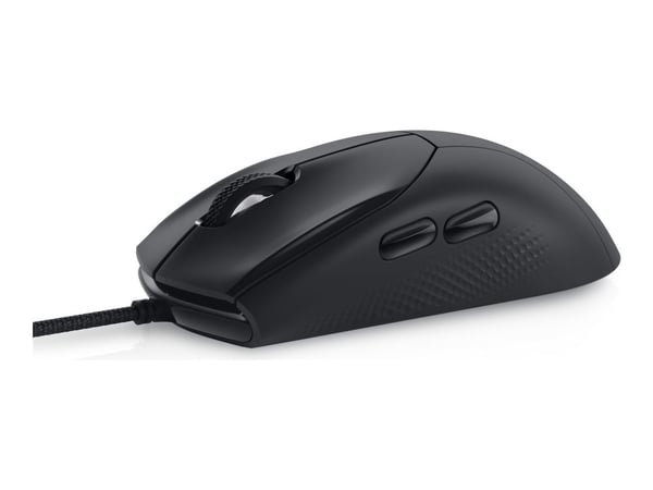 Alienware AW320M, Molempikätinen, Optinen, USB A-tyyppi, 3200 DPI, Musta