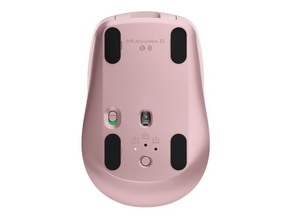 Logitech MX Anywhere 3S, langaton Bluetooth, yhteensopiva Logi Bolt -vastaanottimen kanssa, 8K DPI-anturi, Rose -väri