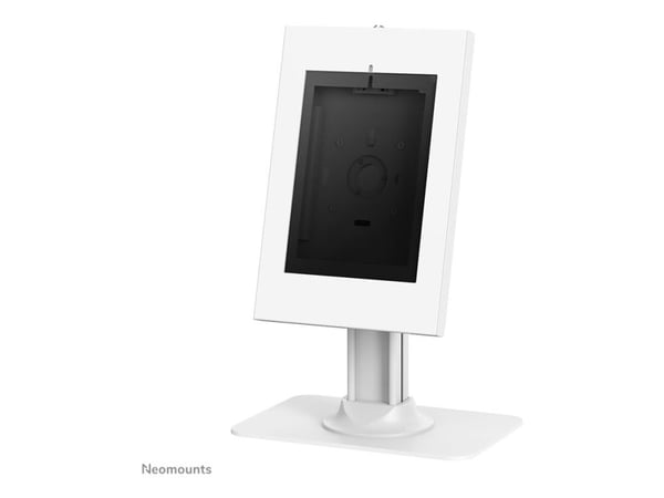 Neomounts DS15-650WH1 - Stativ - for nettbrett - hvit - skrivebord - for Apple 10.2-inch iPad; 10.9-inch iPad Air; Samsung Galaxy Tab A7, Tab S6