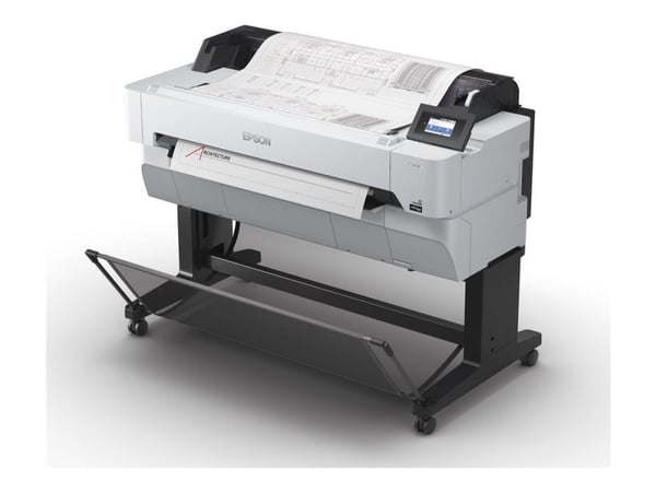 Epson SureColor SC-T5400M - 36" multifunksjonsskriver - farge - ink-jet - Rull (91,4 cm) (medie) - Gigabit LAN, Wi-Fi(n), USB-vert, USB 3.0
