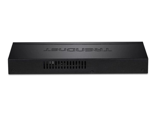 TRENDnet TPE TG84 - Switch - 8 x 10/100/1000 (PoE+) - stasjonær, veggmonterbar - PoE+ (120 W) - TAA-samsvar