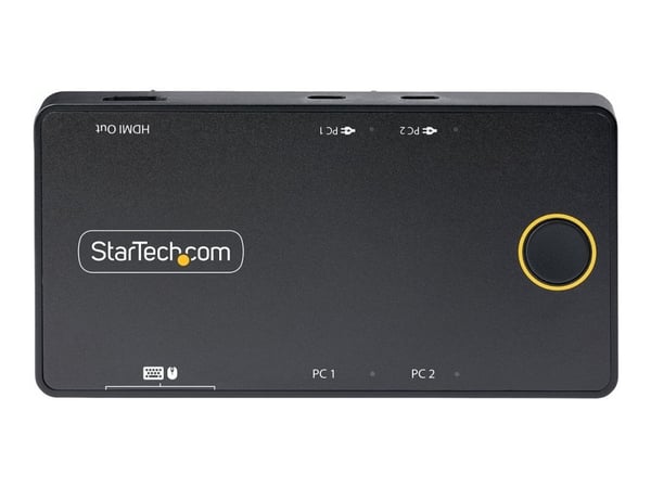 StarTech.com C2-H46-UC2-PD-KVM, 4096 x 2160 pikseliä, 4K Ultra HD, 10 W, Musta