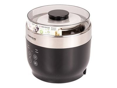 Rommelsbacher JG 80 "Jona" yoghurt and cheese maker (black/stainless steel)