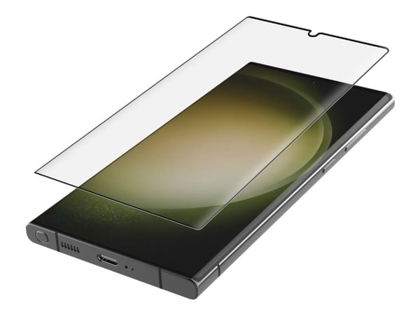 Belkin ScreenForce TrueClear Curve - Skjermbeskyttelse for mobiltelefon - blått lys - film - for Samsung Galaxy S23 Ultra