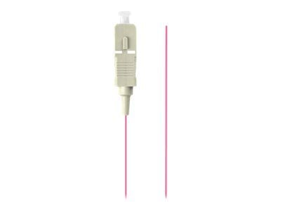 Lanberg - Pigtail - SC/UPC-multiläge - 2 m - 0.9 mm - fiberoptisk - 50/125 mikron - lila