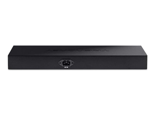 TRENDnet TPE TG160G - Switch - 16 x 10/100/1000 (PoE+) - rackmonterbar - PoE+ (246 W) - TAA-samsvar