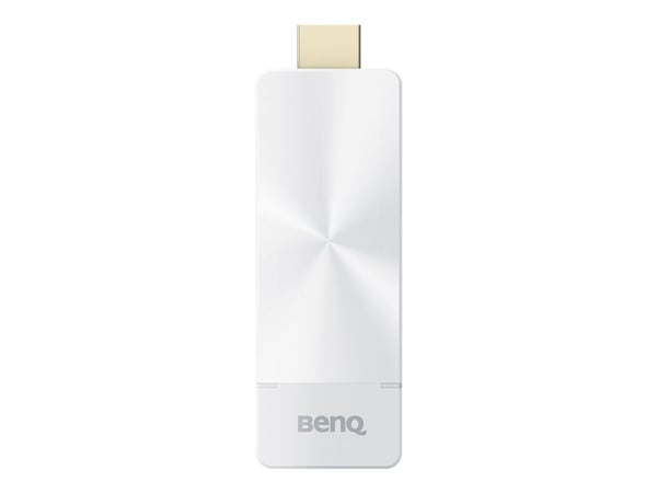 BenQ Qcast Mirror QP30 - Adapter för strömning av nätverksmedia - HDMI - Wi-Fi 5 - vit