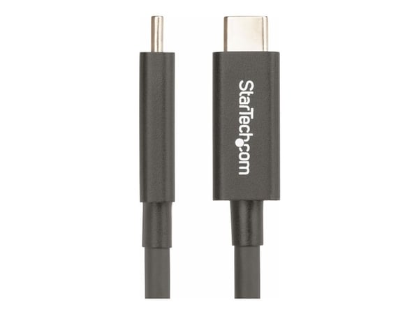 StarTech 6ft (2m) Active Thunderbolt 4 Cable, 40Gbps, 100W PD, 4K/8K, Intel Certified, Compatible w/Thunderbolt 3/USB 3.2/DisplayPort (A40G2MB-TB4-...