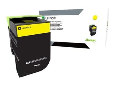 Lexmark 700X4 - Ekstra høy ytelse - gul - original - tonerpatron LCCP - for Lexmark CS510de, CS510dte