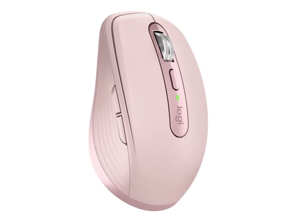 Logitech MX Anywhere 3S, langaton Bluetooth, yhteensopiva Logi Bolt -vastaanottimen kanssa, 8K DPI-anturi, Rose -väri