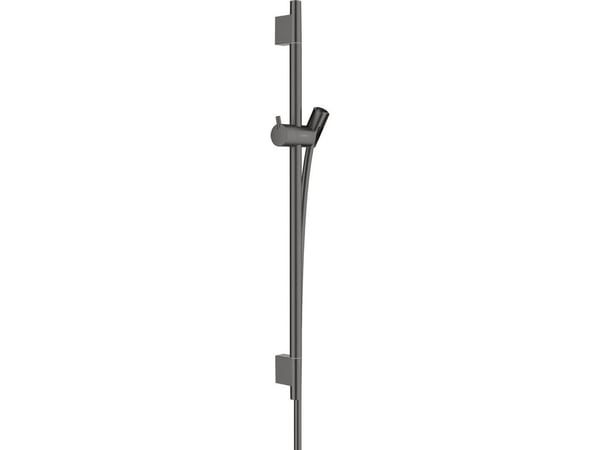 HG Unica'S Puro skyvestang - 65 cm med dusjslange 160 cm, Børstet sort krom
