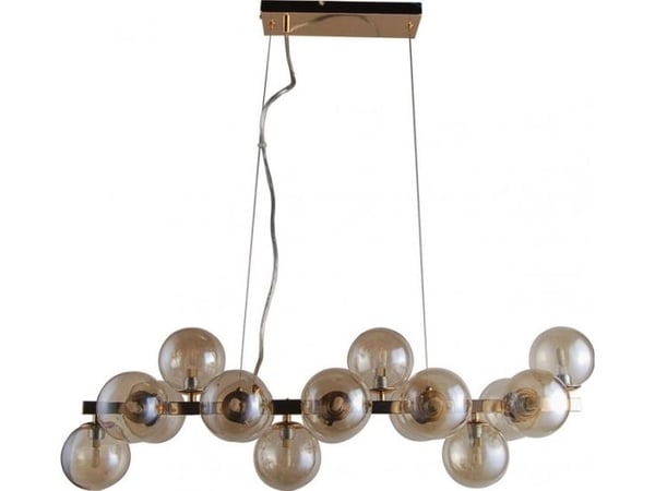 Italux Marbelio LED-hengelampe dimbar PND-6161-16 GO+CO