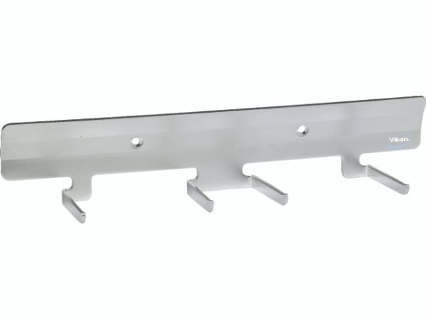 Vægophæng til redskaber, Vikan, 32x8x6,5cm, grå, rustfrit stål