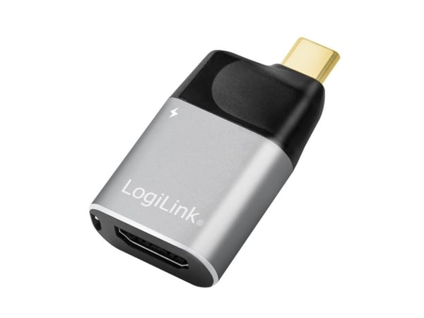 LogiLink CUA0203, USB Type-C, HDMI Typ A (standardi), Hankoppling, Honkoppling, Rak, Rak, Rak