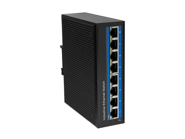 LogiLink NS203P - Switch 8-Port Gigabit Ethernet PoE - Switch - 1 Gbps