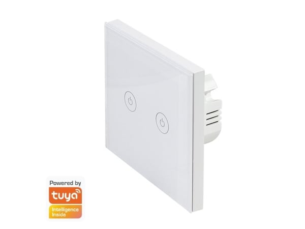 LogiLink Smart Home Wi-Fi Wall Switch 2-Fold