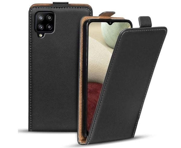 Flip deksel til Samsung Galaxy S23 - Vertikalt - Sort