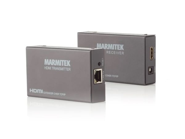 Marmitek 25008314, 1920 x 1080 piksler, AV-sender og -mottaker, 120 m, Svart, HDCP