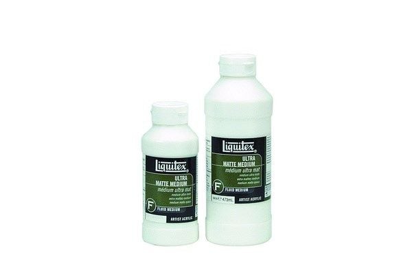 Akrylfärg medium ultra matt 473 ml