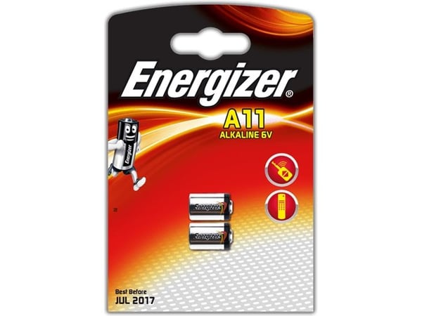 Energizer Miniature - Batteri 2 x E11A - Alkalisk - 38 mAh