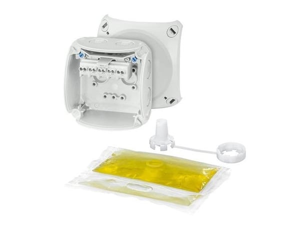Hensel WP 0202 G, Polykarbonaatti (PC), Harmaa, 93 mm, 62 mm, 93 mm