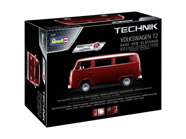 Revell 00459 Volkswagen T2 - Teknologi - Easy Click System bilmodellsett 1:24 (00459)