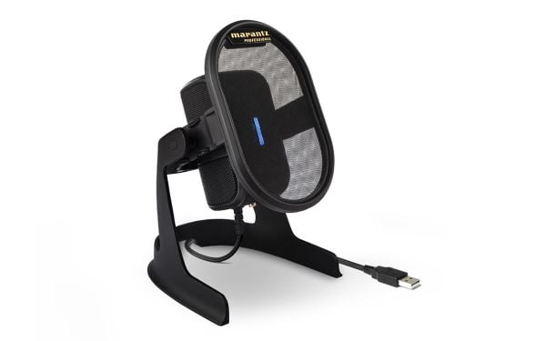 Marantz Umpire, Bordmikrofon, -34 dB, 80 - 15000 Hz, 12 dB, Kardioide, Koblet med ledninger (ikke trådløs)