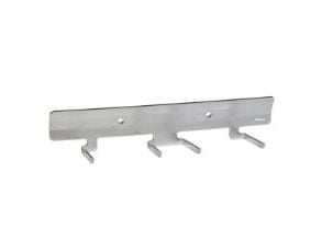 Vægophæng til redskaber, Vikan, 32x8x6,5cm, grå, rustfrit stål