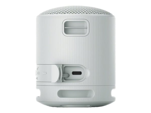 Sony SRS-XB100 - Høyttaler - for bærbar bruk - trådløs - Bluetooth - Appstyrt - lysegrå