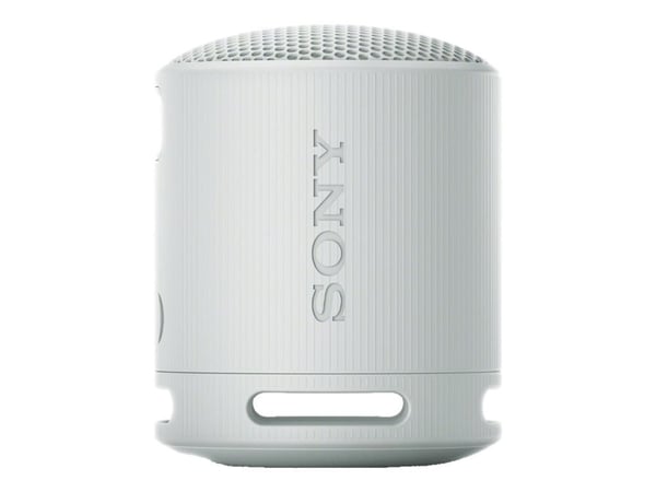 Sony SRS-XB100 - Høyttaler - for bærbar bruk - trådløs - Bluetooth - Appstyrt - lysegrå