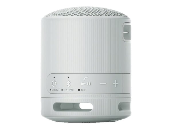 Sony SRS-XB100 - Høyttaler - for bærbar bruk - trådløs - Bluetooth - Appstyrt - lysegrå