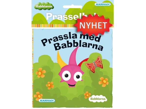 Egmont Prassla med Babblarna, Tygbok, 8 sidor Egmont Prassla med Babblarna, Tygbok, 8 sidor