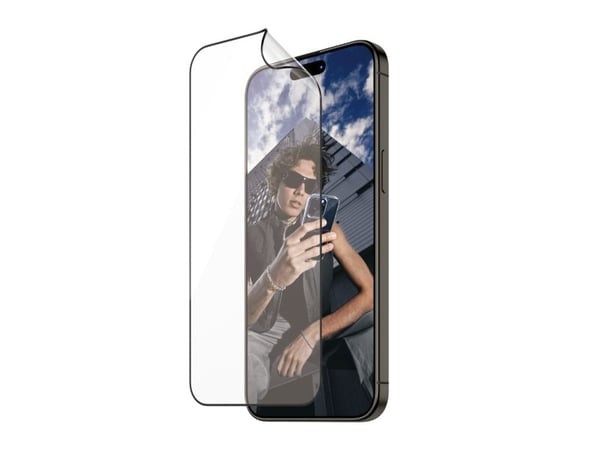 PanzerGlass™ | Ultra-Wide Fit - Skjermbeskyttelse for mobiltelefon - Matrix Protection | Apple iPhone 15 Pro Max