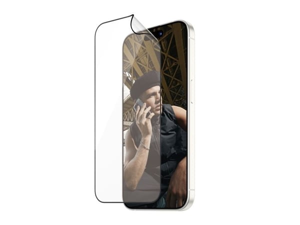 PanzerGlass™ | Ultra-Wide Fit - Skjermbeskyttelse for mobiltelefon - Matrix Protection | Apple iPhone 15 Pro