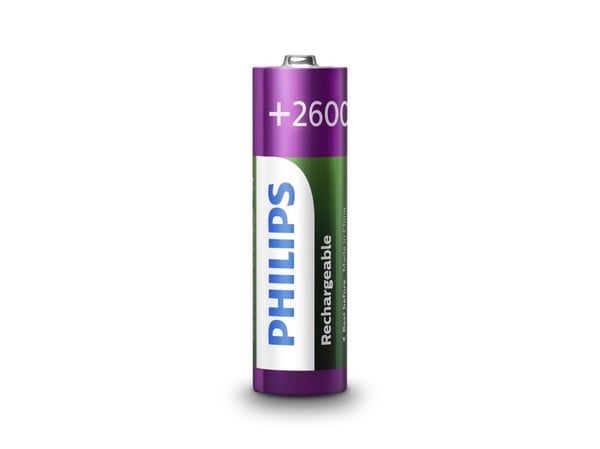 Philips Multilife R6B2A260 - Batteri 2 x AA-type - NiMH - (ladbare) - 2600 mAh