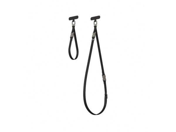 Moshi 2-i-1 håndledd/kroppsstropp - Midnight Black