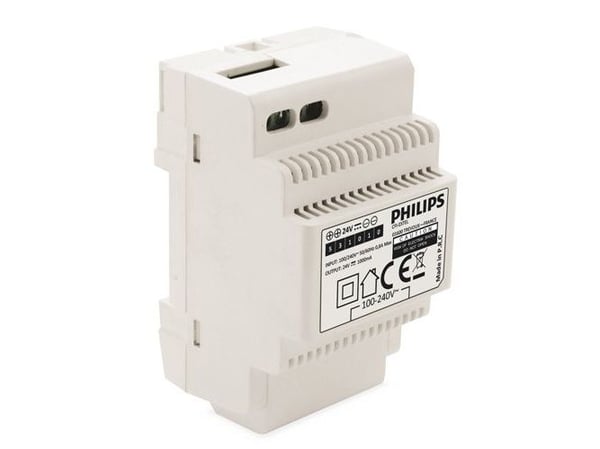 Philips DES1000DPS/29, 100/240 V, 50/60 hz, 24 V, 1 A, Vit, Plast